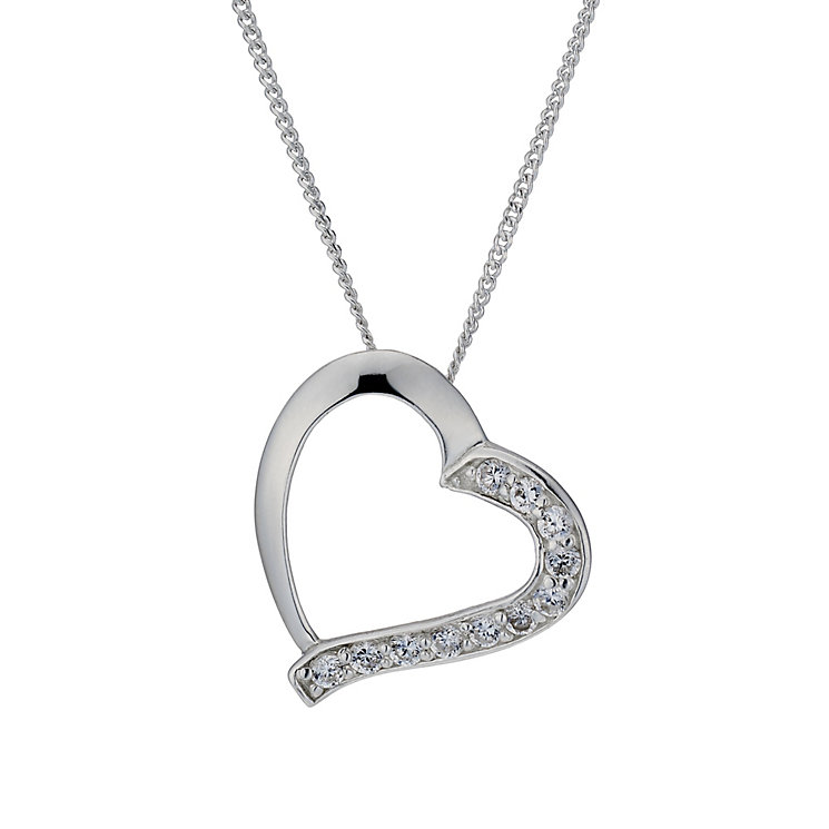Cubic Zirconia necklace available at Luxe Jewellery